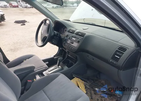 2003 Honda Civic Lx z USA, uszkodzony, nr VIN 2HGES16503H518331